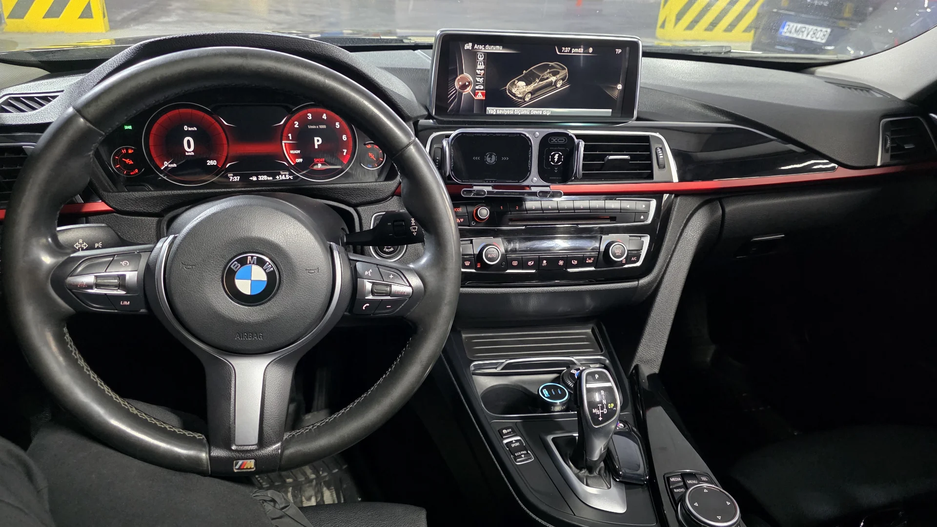 BMW BİLENE 320i ED HATASIZ BOYASIZ NBT HAYALET M SPORT - 4