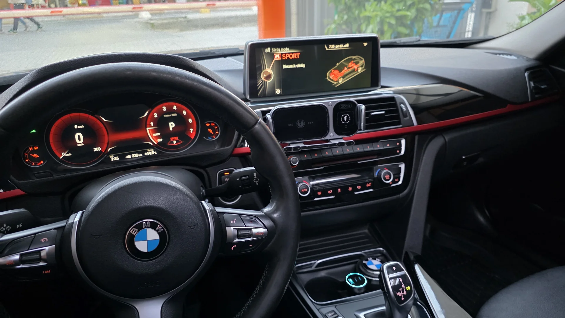 BMW BİLENE 320i ED HATASIZ BOYASIZ NBT HAYALET M SPORT - 6